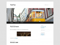 tomtux.at Webseite Vorschau