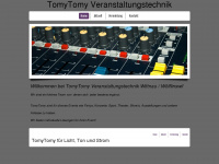 tomytomy.ch Webseite Vorschau