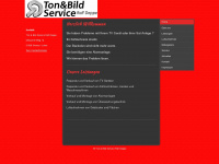ton-bild-service.de Webseite Vorschau