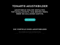 tonart.ch Webseite Vorschau