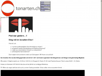 tonarten.ch Webseite Vorschau