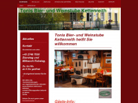 toni-kettenreith.at Webseite Vorschau