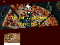 tonis-pizza-express.de Webseite Vorschau