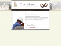 tonymeyer.de Webseite Vorschau
