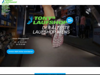 tonys-laufshop.at Webseite Vorschau