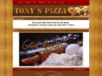 tonyspizza-thalheim.de Webseite Vorschau