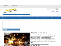 tool-store.ch Webseite Vorschau