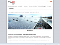 tooliss.de Webseite Vorschau