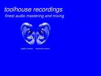 toolhouse-recordings.de Webseite Vorschau