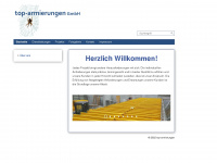 top-armierungen.ch Webseite Vorschau
