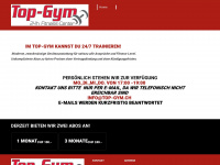 top-gym.ch Webseite Vorschau