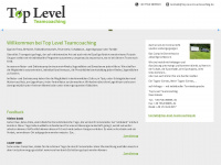 top-level-teamcoaching.de Webseite Vorschau