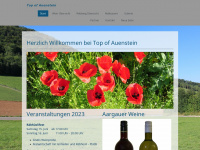 top-of-auenstein.ch Webseite Vorschau