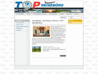 top-reisebuero.de Webseite Vorschau