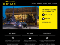top-taxi.de Webseite Vorschau