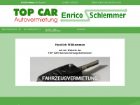 topcar-autovermietung.at Webseite Vorschau