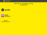 topchurch.ch Webseite Vorschau