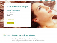 tophair.at Webseite Vorschau