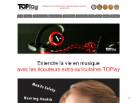 toplay.ch Webseite Vorschau