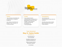 topos-international.at Webseite Vorschau