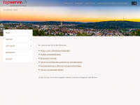 topserve.ch Webseite Vorschau