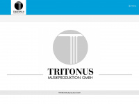 tritonus.de Webseite Vorschau