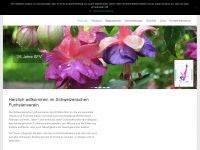 fuchsienverein.ch Webseite Vorschau