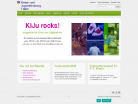 kiju-trebur.de Webseite Vorschau