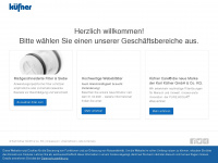 kuefner.com Webseite Vorschau