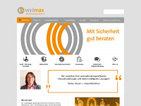 verimax.de Webseite Vorschau