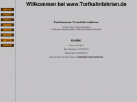 torfkahnfahrten.de Webseite Vorschau