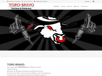 toro-bravo-tattoo.de Webseite Vorschau
