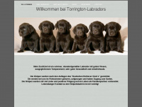 torrington-labradors.de Webseite Vorschau