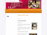 torten-tarras.de Webseite Vorschau