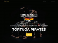 tortuga-pirates.de Webseite Vorschau