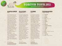 tortur-tour.de Webseite Vorschau