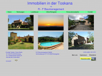 toscana-sole.ch Webseite Vorschau