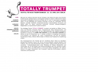 totally-trumpet.de Webseite Vorschau
