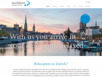 touchdown-reloc.ch Webseite Vorschau