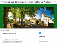 tourismus-feistritz.at Webseite Vorschau