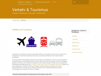 tourismus-verkehr.de Webseite Vorschau