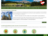 tourismusverbaende.at Webseite Vorschau