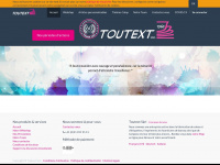 toutext.ch Webseite Vorschau