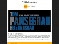 tph-heizungsbau.de Webseite Vorschau