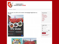 tpvmund.ch Webseite Vorschau