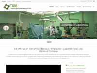 tqm-gmbh.ch Webseite Vorschau