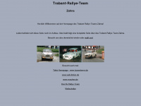 trabant-rallyeteam.de Webseite Vorschau