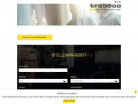 trabeco.ch Webseite Vorschau