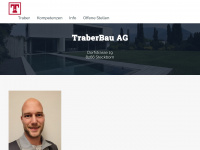 traberbau.ch Webseite Vorschau