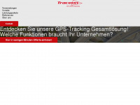 traceon.ch Webseite Vorschau